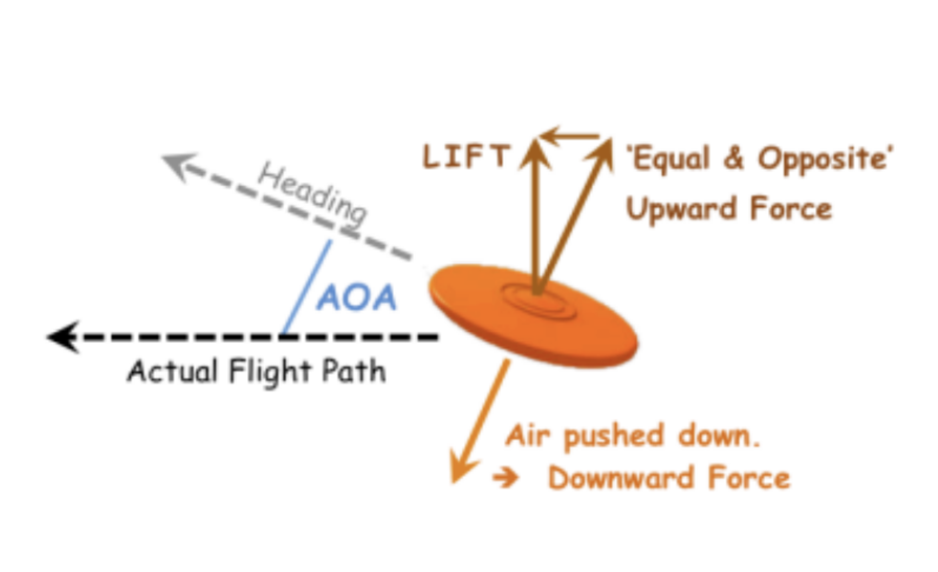 Aerodynamics of Frisbee